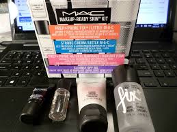 mac makeup ready skin kit fix mist