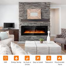 Costway 50 Electric Fireplace