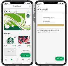 How To Add Starbucks Gift Card To The