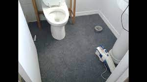 how to put carpet in a bathroom you