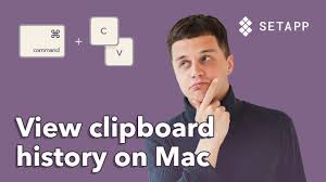 access clipboard history on your mac