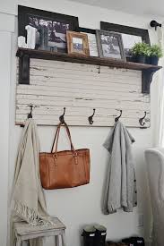 I had this old window frame that i salvaged from my grandparents general store before it was torn down. Rustic Wood Coat Racks 17 Diy Stylish Ideas