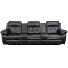 leather theater seating unit