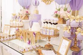 See more ideas about purple baby shower decorations, purple christmas, purple baby. Kara S Party Ideas Purple Gold Hot Air Balloon Baby Shower Kara S Party Ideas