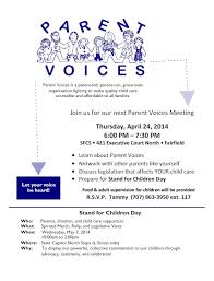 Parent Voices Meeting Solano Family Childrens Servicessolano