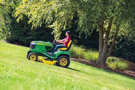 which lawn tractor is best for hills