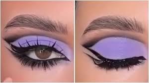 purple cut crease eyeshadow tutorial
