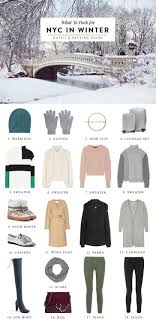 what to pack for new york in winter