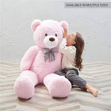 baby pink big teddy bear available