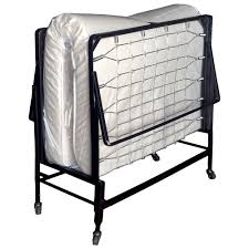 steel rollaway bed with mattress