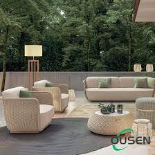 Garden Furniture Teak Wood Set Sofa