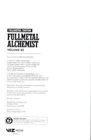 fullmetal alchemist by arakawa hiromu brownsbfs fullmetal alchemist02 fullmetal edition