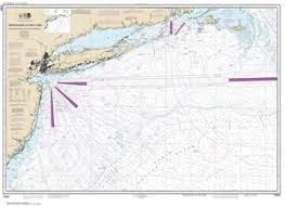 12300 Approaches To New York Nantucket Shoals To Five Fathom Bank Nautical Chart