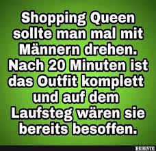Shopping Queen sollte man mal mit Männern drehen.. | Lustige Bilder,  Sprüche, Witze, echt lustig