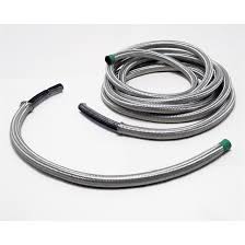 Speedway Stainless Steel Braided Hose Line 10 An 15 Ft