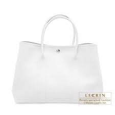 hermes garden party bag pm white