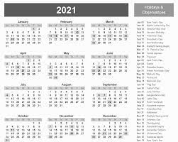 Your choice of monthly, weekly and format. Printable 2021 Calendar With Holidays Holiday Words Calendar Printables Calendar Template