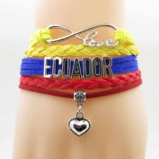 The christian flag is designed to represent all of christianity, but flown mainly by protestant churches in north america, africa, and latin america. Unendlichkeit Liebe Ecuador Armband Handgemachte Ecuador Flagge Schmuck Ecuador Armreifen Fur Manner Und Frauen Chain Link Bracelets Aliexpress