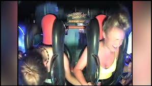 Frisky girl gets overly excited on sling shot ride hilarious sling shot ride dude riding slingshot screams like a girl laura takes on the sling shot ride in orlando, florida top 5. Slingshot Ride Causes Girl To Pass Out Twice Rtm Rightthisminute