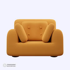 Cozy Sofa Set Icon Isolated 3d Render