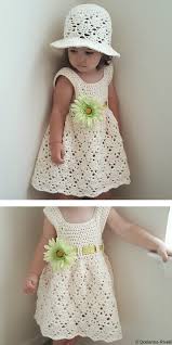 the best 39 free crochet baby dresses