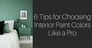 Choosing Interior Paint Colors