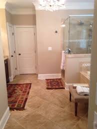 master bath rug size and placement