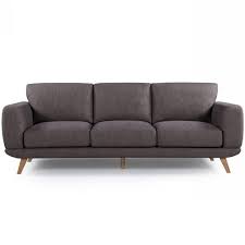 brown atlanta 3 seater sofa temple