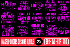 makeup es designs bundle graphic by