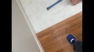 cost to change carpet into wood floor