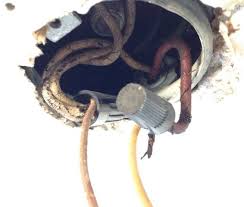 Replacing Light Fixture Old Wires