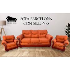 sofa barcelona con sillones