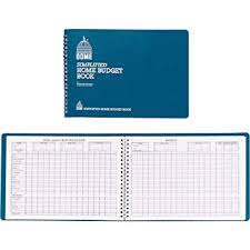 Dome R Simplified Home Budget Book 7 1 2in X 10 1 2in Teal