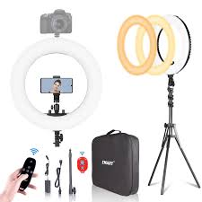 emart 18 inch ring light with stand