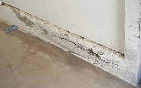 Spalling Concrete Foundation Wall