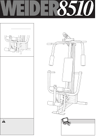 Weider 8510 System Wesy8510 Users Manual Wesy85103 152883
