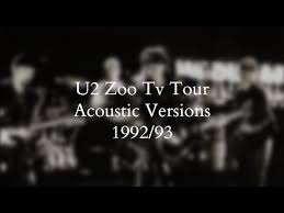 u2 zoo tv ultimate setlist 1992 93