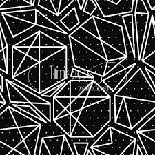 geometric removable wallpaper black and