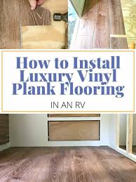 Vinyl Plank Flooring In An Rv Must