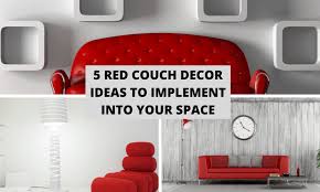 red couch decorating ideas guy about home