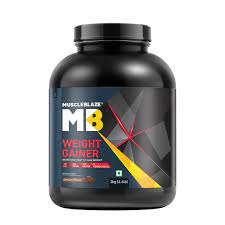 muscleblaze weight gainer with added