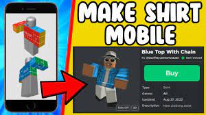 upload roblox shirts on mobile