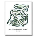 St. Albans Golf Club, Ohio - Printed Golf Courses - Golf Course Prints