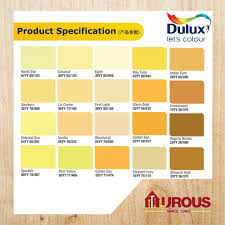 Dulux Easyclean 5 Litre Yellow Series