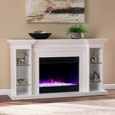 Electric Fireplace In White Hd053660