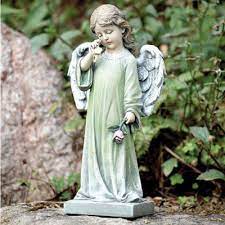 Weeping Angel Garden Statue From