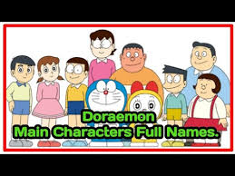 doraemon main characters full name