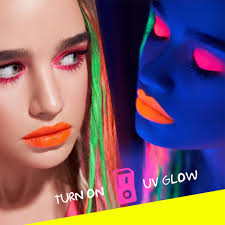 makeup uvglow neon 501 pink punk