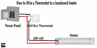 Wire A Thermostat To A Baseboard Heater