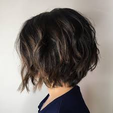 This short angled bob for thicker hair is fresh and trendy whether it's worn straight or in waves, and it's perfect for the spring and summer months. 60 Classy Short Haircuts And Hairstyles For Thick Hair